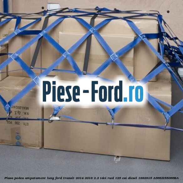 Perna de scaun de rezerva pentru cutii de transport Caree Smoked Pearl Ford Transit 2014-2018 2.2 TDCi RWD 125 cai diesel