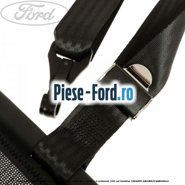 Plasa portbagaj despartitor glisanta Ford C-Max 2011-2015 1.0 EcoBoost 100 cai benzina