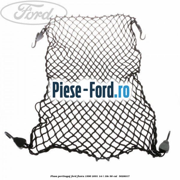 Plasa portbagaj Ford Fiesta 1996-2001 1.4 i 16V 90 cai #FB88C115B7