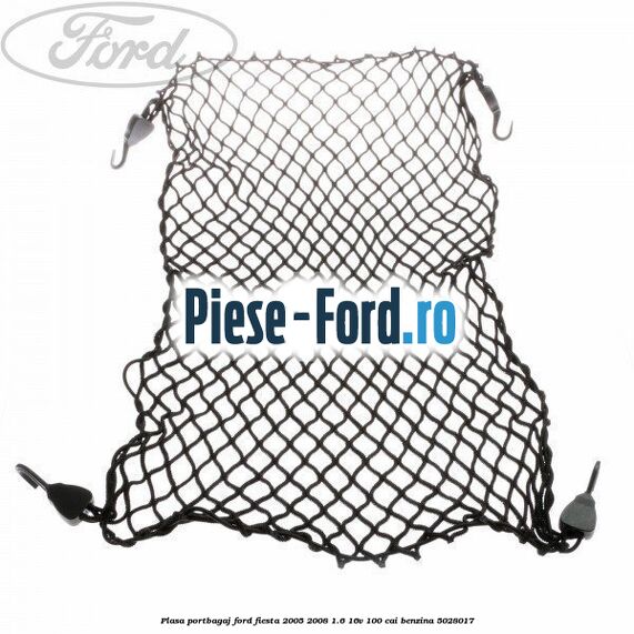 Plasa portbagaj Ford Fiesta 2005-2008 1.6 16V 100 cai