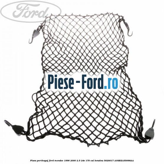 Perna de scaun de rezerva pentru cutii de transport Caree Smoked Pearl Ford Mondeo 1996-2000 2.5 24V 170 cai benzina