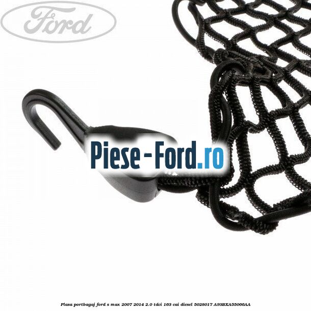 Plasa portbagaj Ford S-Max 2007-2014 2.0 TDCi 163 cai diesel