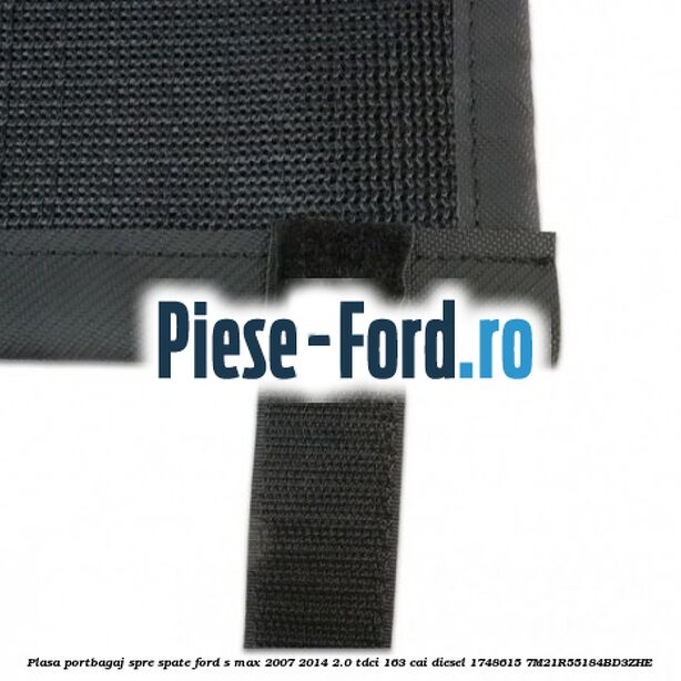 Plasa portbagaj spre spate Ford S-Max 2007-2014 2.0 TDCi 163 cai diesel