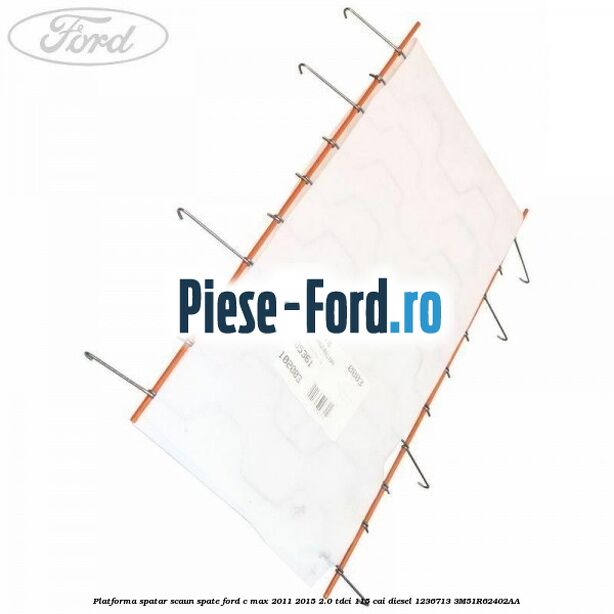 Pivot stanga scaun spate randul 2 Ford C-Max 2011-2015 2.0 TDCi 115 cai diesel