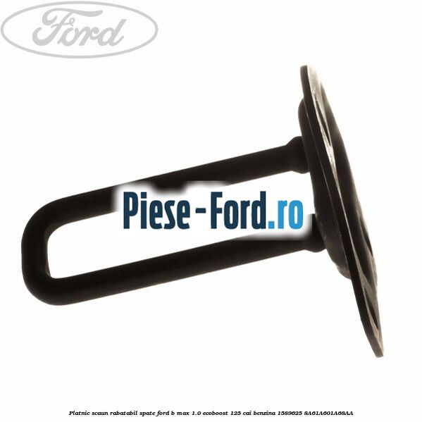 Platnic scaun rabatabil spate Ford B-Max 1.0 EcoBoost 125 cai benzina #99F194716E