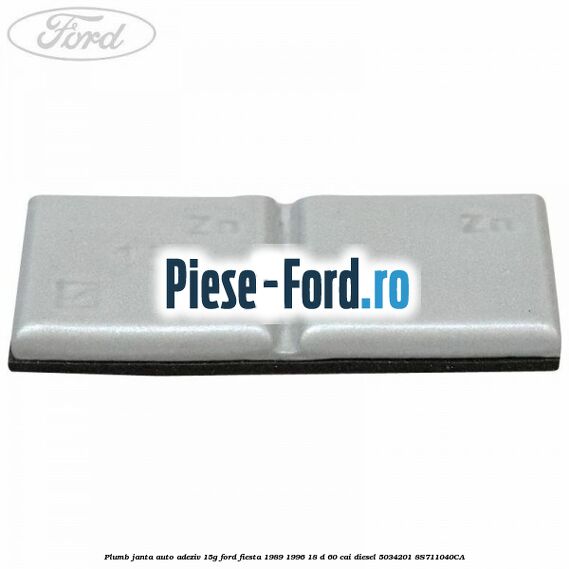 Plumb janta auto-adeziv, 15G Ford Fiesta 1989-1996 1.8 D 60 cai #284CE2070B