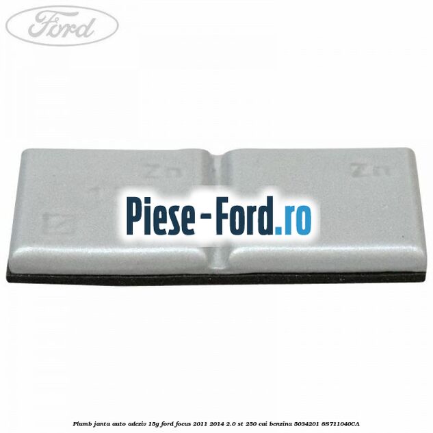 Plumb janta auto-adeziv, 10G Ford Focus 2011-2014 2.0 ST 250 cai benzina