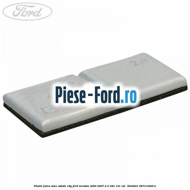 Plumb janta auto-adeziv, 15G Ford Mondeo 2000-2007 2.0 TDCi 131 cai  #812FF2FDEB