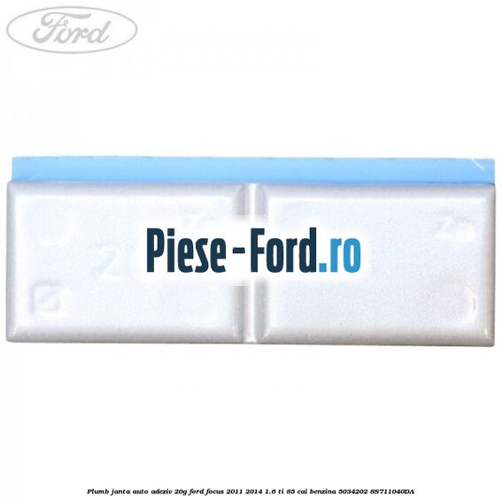 Plumb janta auto-adeziv, 15G Ford Focus 2011-2014 1.6 Ti 85 cai benzina