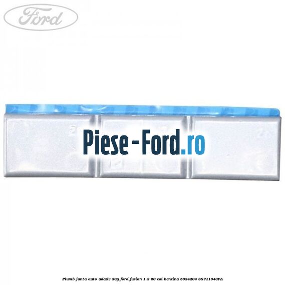 Plumb janta auto-adeziv, 25G Ford Fusion 1.3 60 cai benzina