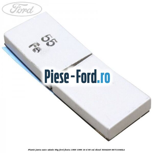Plumb janta auto-adeziv, 55G Ford Fiesta 1989-1996 1.8 D 60 cai #87C0CB4DFA