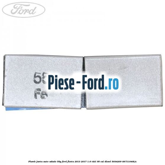 Plumb janta auto-adeziv, 55G Ford Fiesta 2013-2017 1.6 TDCi 95 cai diesel