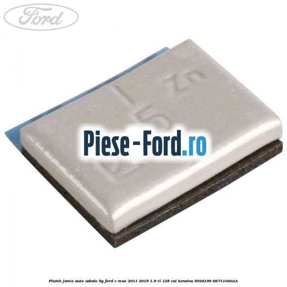 Plumb janta auto-adeziv, 5G Ford C-Max 2011-2015 1.6 Ti 125 cai benzina #C334B88295