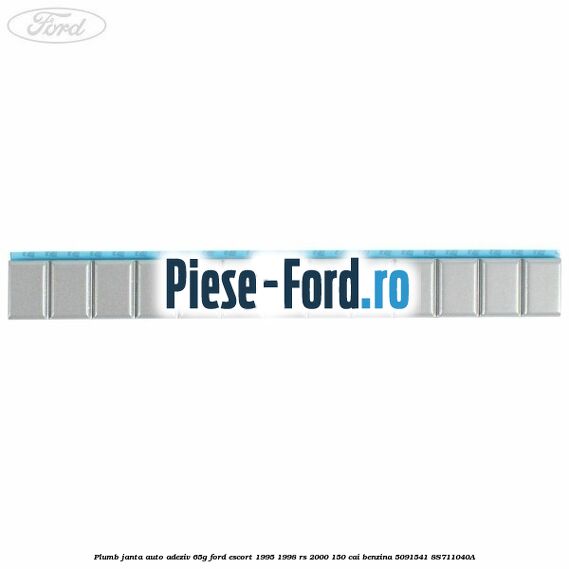 Plumb janta auto-adeziv, 65G Ford Escort 1995-1998 RS 2000 150 cai benzina #F1FFC2312A