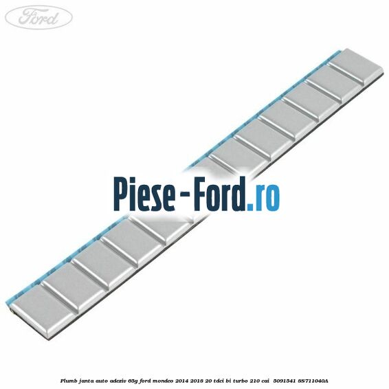 Plumb janta auto-adeziv, 65G Ford Mondeo 2014-2018 2.0 TDCi Bi-Turbo 210 cai #BE99506C39