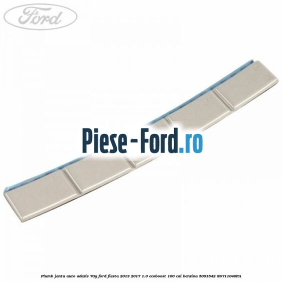 Plumb janta auto-adeziv, 65G Ford Fiesta 2013-2017 1.0 EcoBoost 100 cai benzina