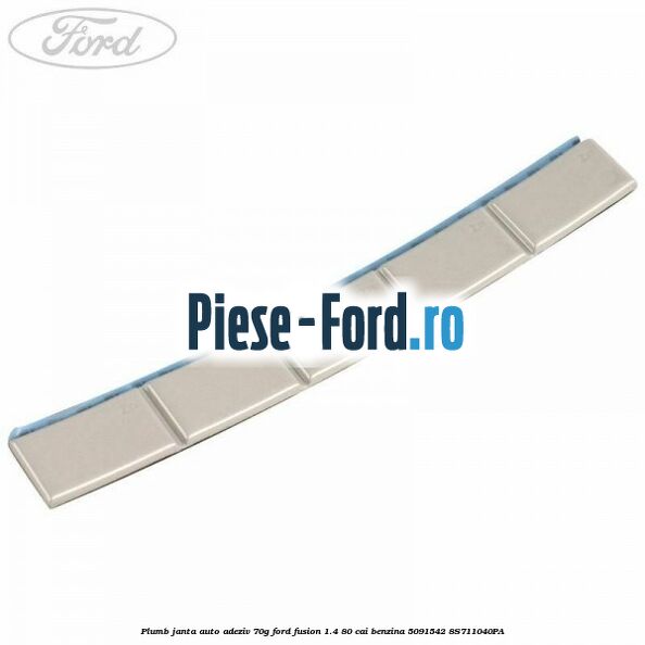 Plumb janta auto-adeziv, 65G Ford Fusion 1.4 80 cai benzina