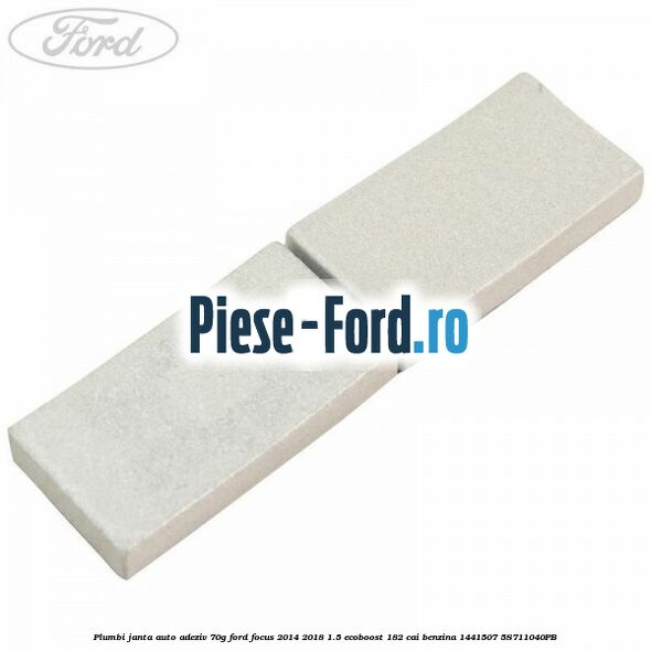 Plumb janta auto-adeziv, 90G Ford Focus 2014-2018 1.5 EcoBoost 182 cai benzina