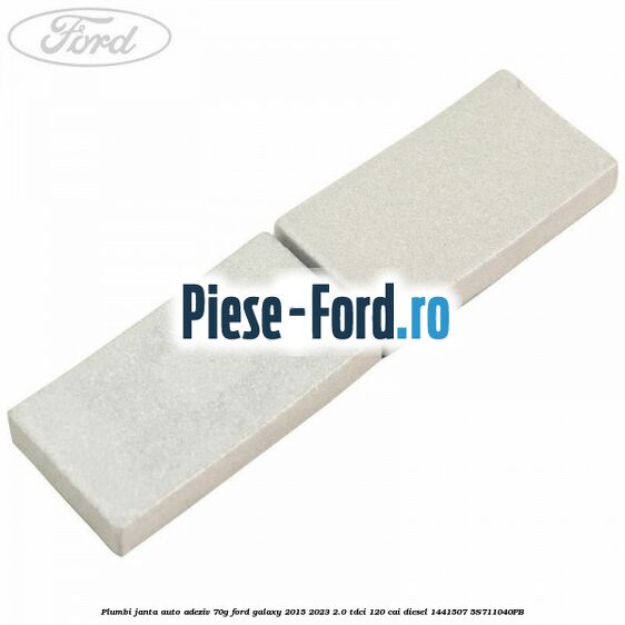 Plumbi janta auto-adeziv, 70g Ford Galaxy 2015-2023 2.0 TDCi 120 cai diesel #2050F6BEAF