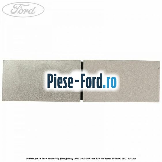 Plumbi janta auto-adeziv, 70g Ford Galaxy 2015-2023 2.0 TDCi 120 cai diesel #2050F6BEAF