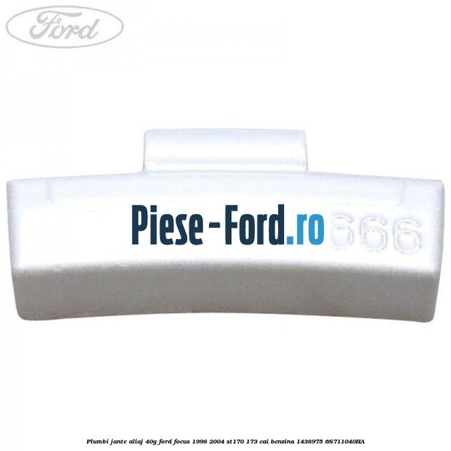 Plumbi jante aliaj, 40g Ford Focus 1998-2004 ST170 173 cai benzina #B3F4278649