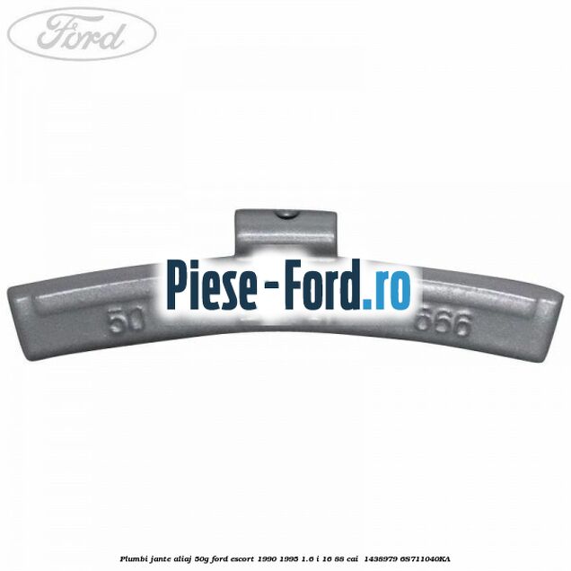 Plumbi jante aliaj, 50g Ford Escort 1990-1995 1.6 i 16 88 cai  #38BA788402