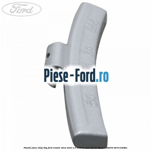 Plumbi jante aliaj, 50g Ford Transit 2014-2018 2.0 EcoBlue 4x4 170 cai diesel #5A7D36D43C