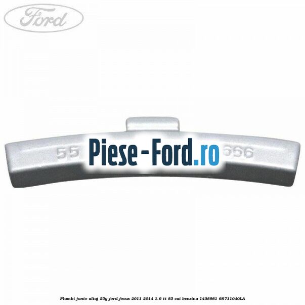 Plumbi jante aliaj, 50g Ford Focus 2011-2014 1.6 Ti 85 cai benzina