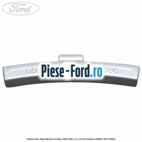 Plumbi jante aliaj, 50g Ford Mondeo 1996-2000 1.8 i 115 cai benzina