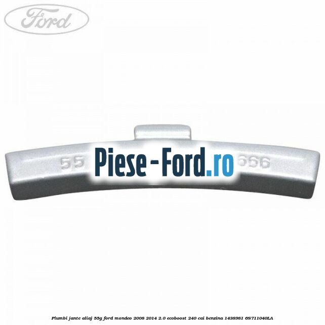 Plumbi jante aliaj, 50g Ford Mondeo 2008-2014 2.0 EcoBoost 240 cai benzina