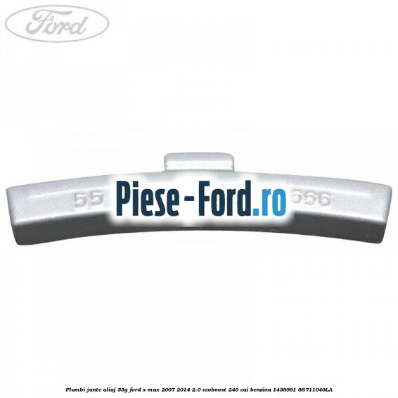 Plumbi jante aliaj, 50g Ford S-Max 2007-2014 2.0 EcoBoost 240 cai benzina