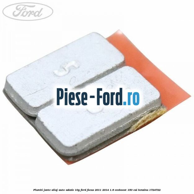 Plumbi jante aliaj auto-adeziv, 10g Ford Focus 2011-2014 1.6 EcoBoost 150 cai #D3D14F36B7