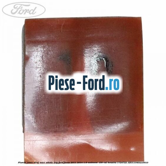 Plumbi jante aliaj auto-adeziv, 10g Ford Focus 2011-2014 1.6 EcoBoost 150 cai benzina #D3D14F36B7