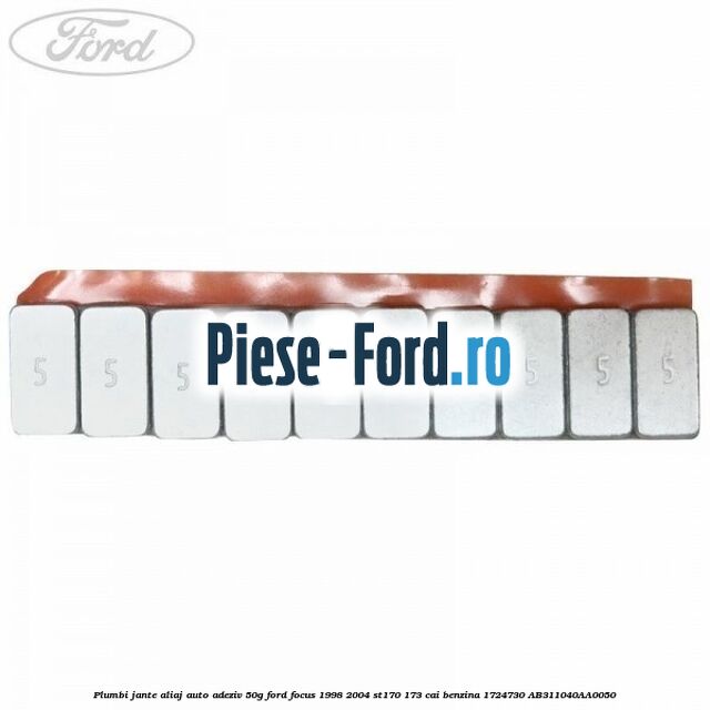 Plumbi jante aliaj auto-adeziv, 50g Ford Focus 1998-2004 ST170 173 cai benzina #A341183D3F