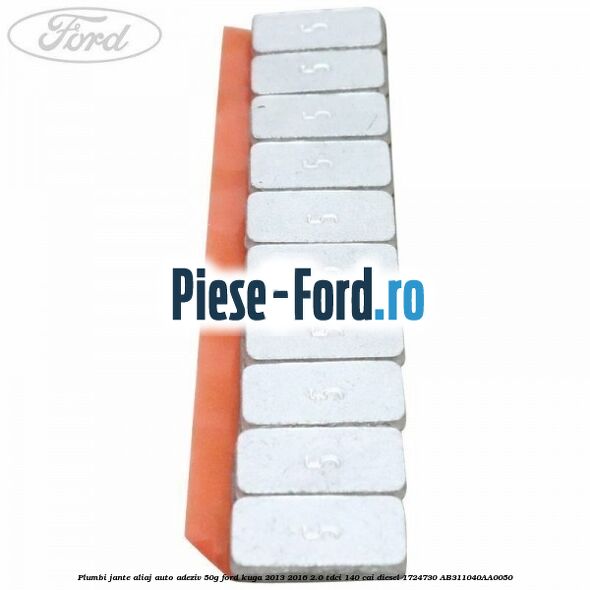 Plumbi jante aliaj auto-adeziv, 50g Ford Kuga 2013-2016 2.0 TDCi 140 cai #6227E4681F Plumbi jante aliaj auto-adeziv, 50g Ford Kuga 2013-2016 2.0 TDCi 140 cai diesel #6227E4681F