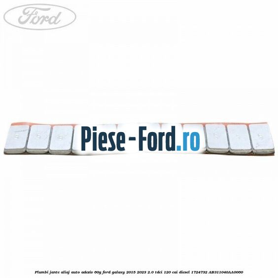 Plumbi jante aliaj auto-adeziv, 60g Ford Galaxy 2015-2023 2.0 TDCi 120 cai diesel #85E90F5E8B
