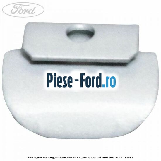 Plumbi jante tabla, 10g Ford Kuga 2008-2012 2.0 TDCI 4x4 140 cai diesel