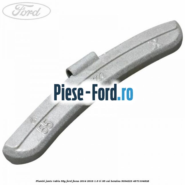 Plumbi jante tabla, 50g Ford Focus 2014-2018 1.6 Ti 85 cai benzina