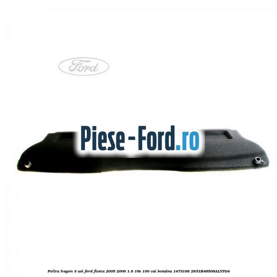 Plasa portbagaj Ford Fiesta 2005-2008 1.6 16V 100 cai benzina
