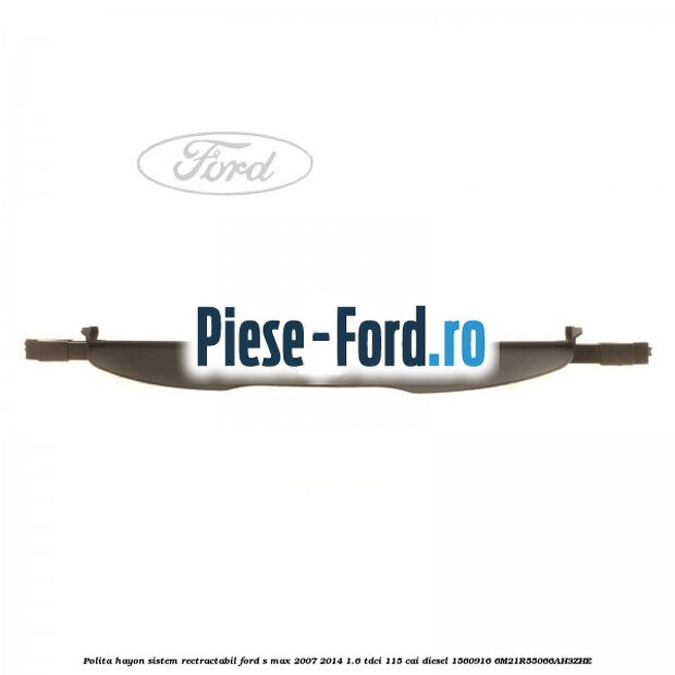 Polita hayon sistem rectractabil Ford S-Max 2007-2014 1.6 TDCi 115 cai diesel