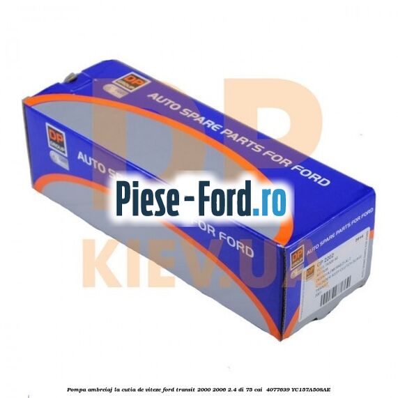 Pompa ambreiaj la cutia de viteze Ford Transit 2000-2006 2.4 DI 75 cai  #123B39F184