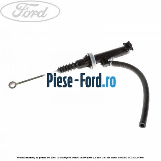 Pompa ambreiaj la pedala (08/2000-03/2006) Ford Transit 2000-2006 2.4 TDCi 137 cai diesel #98C6F62BCA