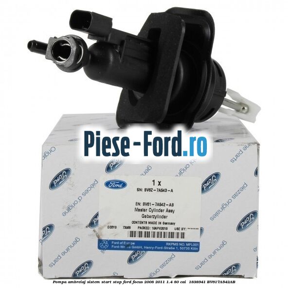 Pompa ambreiaj sistem start stop Ford Focus 2008-2011 1.4 80 cai  #15FBD2E794