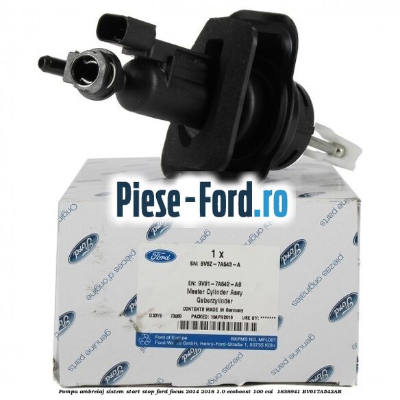 Pompa ambreiaj sistem start stop Ford Focus 2014-2018 1.0 EcoBoost 100 cai  #A49A107337