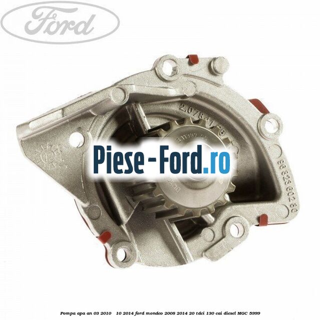 Pompa apa an 03/2010 - 10/2014 Ford Mondeo 2008-2014 2.0 TDCi 130 cai #D51FAB7628