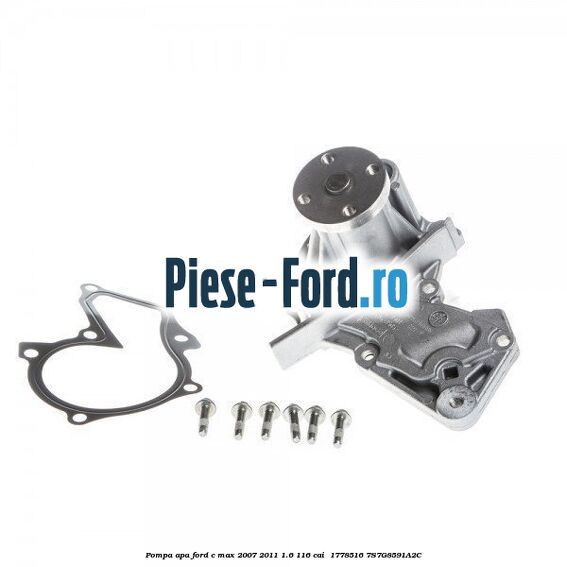 Pompa apa Ford C-Max 2007-2011 1.6 116 cai  #EC4441D4AD