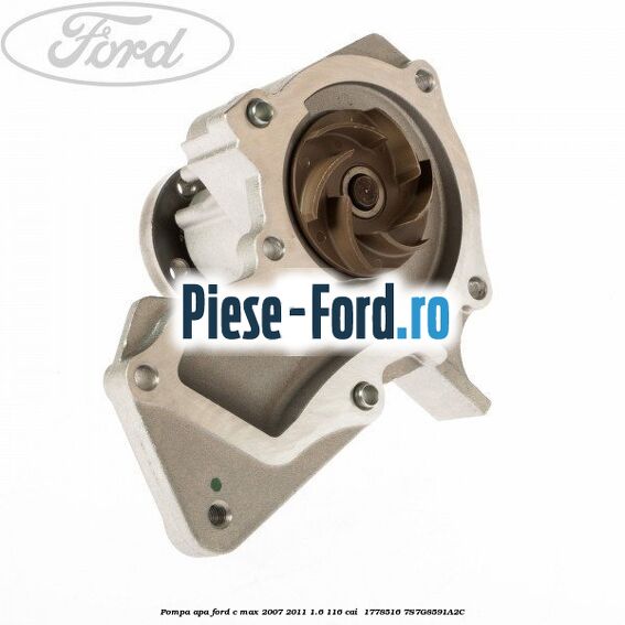 Pompa apa Ford C-Max 2007-2011 1.6 116 cai  #EC4441D4AD