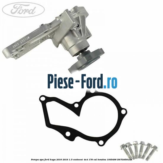 Pompa apa Ford Kuga 2016-2018 1.5 EcoBoost 4x4 176 cai #F4E5204490 Pompa apa Ford Kuga 2016-2018 1.5 EcoBoost 4x4 176 cai benzina #F4E5204490