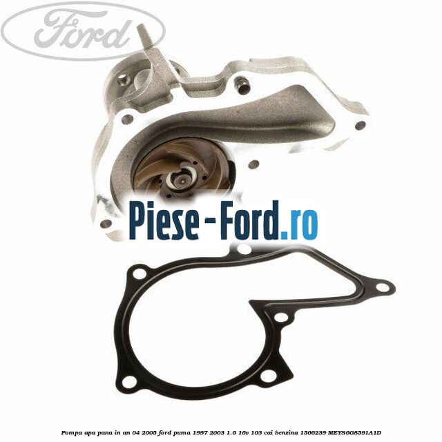 Pompa apa pana in an 04/2005 Ford Puma 1997-2003 1.6 16V 103 cai benzina #9008EB5D14