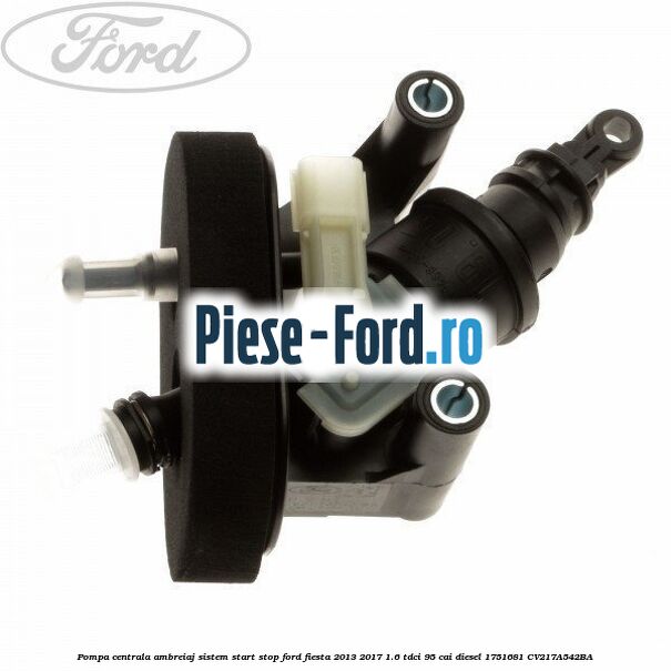 Pompa centrala ambreiaj, sistem start stop Ford Fiesta 2013-2017 1.6 TDCi 95 cai diesel